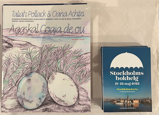 Book Release: Äggskal/Coaja de ou (Stockholm Book Fair 2022)