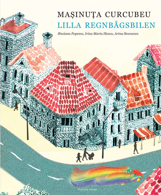 Mașinuța curcubeu/Lilla regnbågsbilen