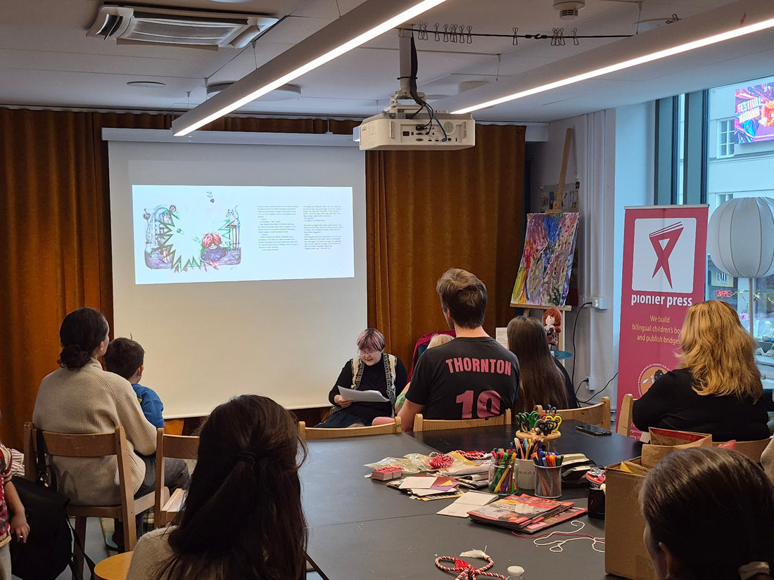 Mărțișor-Cărțișor Workshop and Sneak Peek of a new release at Tranströmerbiblioteket