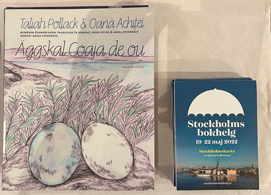 Book Release: Äggskal/Coaja de ou (Stockholm Book Fair 2022)